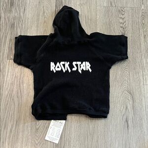 Rock Star dog  Black Hoodie